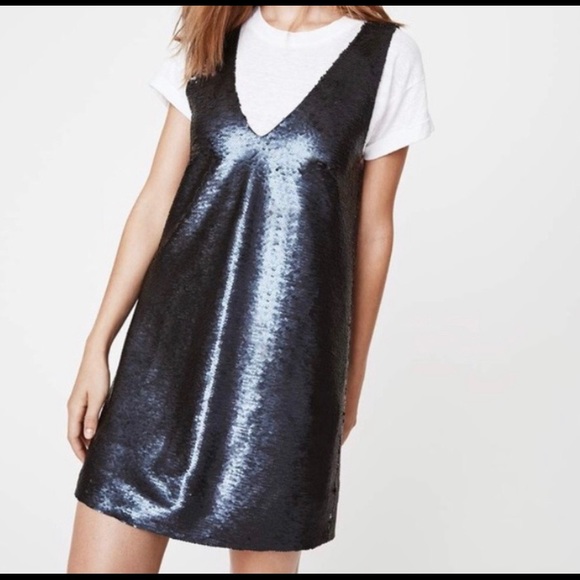 Rebecca Minkoff Mini Sequence Sleeveless Dress - Picture 5 of 16